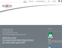 Tablet Screenshot of kunststofftechnik-becker.de